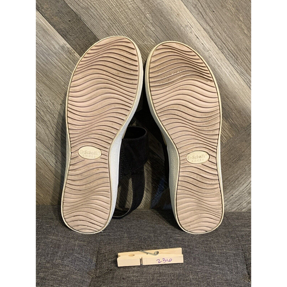 Dr. Scholl's Women's 8M Wanderlust Black Snake Print Slingback Sandals - Picture 7 of 8